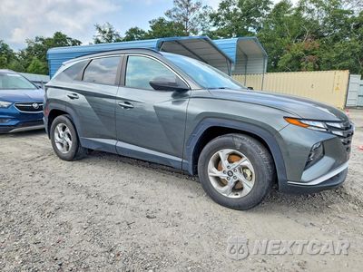 Czwarte zdjęcie samochodu z boku: 2022 HYUNDAI TUCSON SEL VIN:5NMJB3AE8NH137270 - miniatura