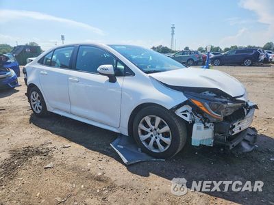 Czwarte zdjęcie samochodu z boku: 2020 TOYOTA COROLLA LE VIN:5YFEPRAE3LP067766 - miniatura