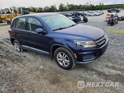 Czwarte zdjęcie samochodu z boku: 2013 VOLKSWAGEN TIGUAN S VIN:WVGAV3AX0DW620185 - miniatura