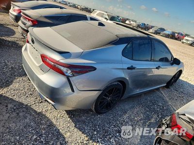 Trzecie zdjęcie samochodu z tyłu: 2021 TOYOTA CAMRY XSE VIN:4T1K61AK8MU417700 - miniatura