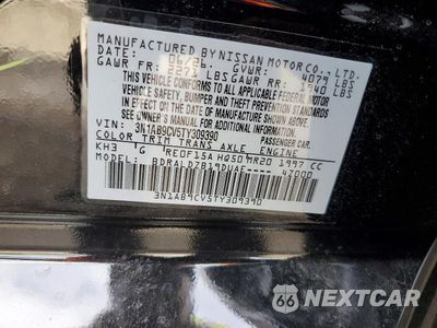 Zdjęcie 12 z 12 samochodu: 2026 NISSAN SENTRA SV VIN:3N1AB9CV5TY309390 - miniatura