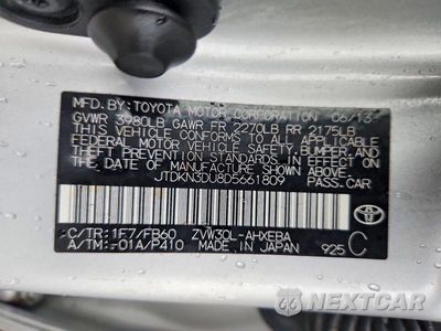 Zdjęcie 12 z 12 samochodu: 2013 TOYOTA PRIUS THREE VIN:JTDKN3DU8D5661809 - miniatura