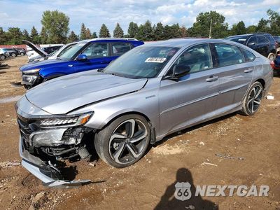 2022 HONDA ACCORD HYBRID SPORT 1HGCV3F25NA026623 - główne zdjęcie licytacji z USA - miniatura