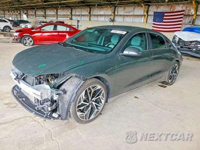 2024 HYUNDAI IONIQ 6 SEL KMHM34AA6RA057698 - główne zdjęcie licytacji z USA - miniatura