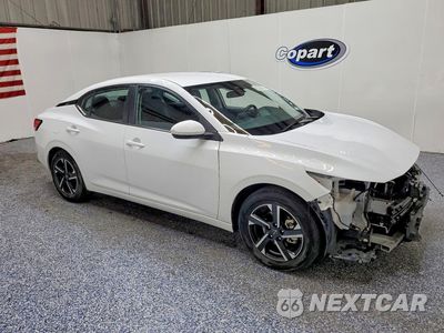 Czwarte zdjęcie samochodu z boku: 2025 NISSAN SENTRA SV VIN:3N1AB8CV5SY376175 - miniatura