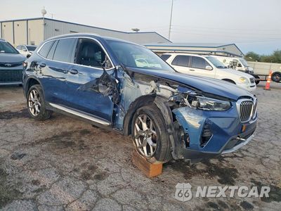 Czwarte zdjęcie samochodu z boku: 2024 BMW X3 SDRIVE30I VIN:5UX43DP08R9W06045 - miniatura