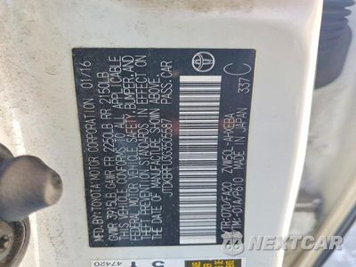 Zdjęcie 12 z 12 samochodu: 2016 TOYOTA PRIUS TWO VIN:JTDKBRFU3G3505587 - miniatura