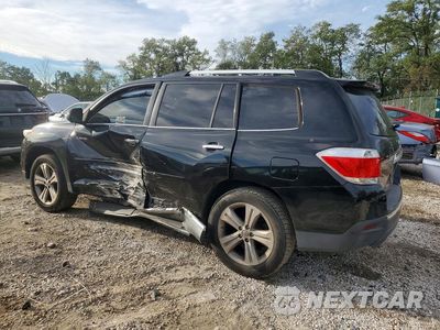 Drugie zdjęcie samochodu z przodu: 2013 TOYOTA HIGHLANDER LIMITED VIN:5TDDK3EH4DS228601 - miniatura