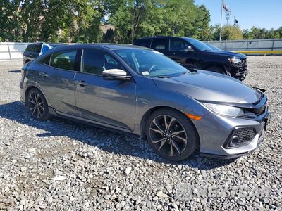 Czwarte zdjęcie samochodu z boku: 2019 HONDA CIVIC SPORT TOURING VIN:SHHFK7H91KU409126 - miniatura