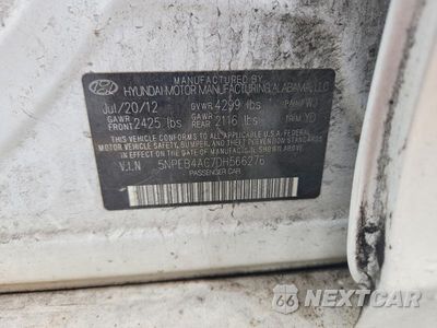 Zdjęcie 12 z 12 samochodu: 2013 HYUNDAI SONATA GLS VIN:5NPEB4AC7DH566276 - miniatura