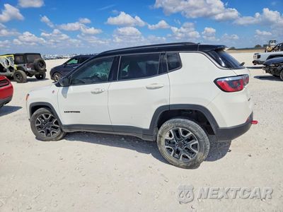 Drugie zdjęcie samochodu z przodu: 2019 JEEP COMPASS TRAILHAWK VIN:3C4NJDDB7KT595098 - miniatura