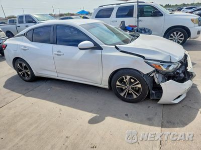 Czwarte zdjęcie samochodu z boku: 2021 NISSAN SENTRA SV VIN:3N1AB8CVXMY251143 - miniatura