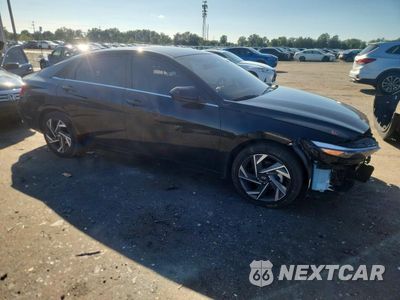 Czwarte zdjęcie samochodu z boku: 2024 HYUNDAI ELANTRA SEL VIN:KMHLS4DG0RU756631 - miniatura