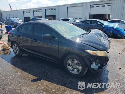 Czwarte zdjęcie samochodu z boku: 2015 HONDA CIVIC LX VIN:19XFB2F5XFE007914 - miniatura