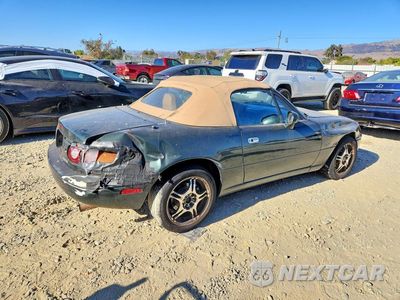 Trzecie zdjęcie samochodu z tyłu: 1997 MAZDA MX-5 MIATA VIN:JM1NA3535V0731392 - miniatura