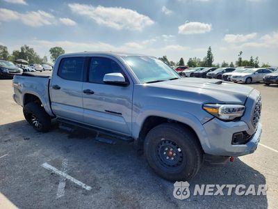 Czwarte zdjęcie samochodu z boku: 2021 TOYOTA TACOMA TRD SPORT VIN:3TMAZ5CN4MM155426 - miniatura