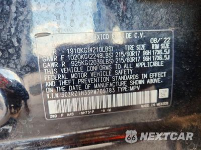 Zdjęcie 14 z 14 samochodu: 2023 HONDA HR-V LX VIN:3CZRZ1H33PM709783 - miniatura