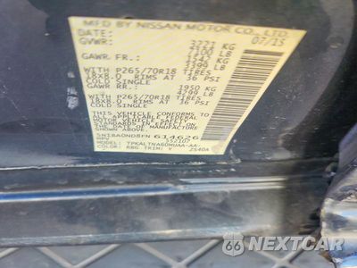 Zdjęcie 13 z 13 samochodu: 2015 NISSAN ARMADA SV VIN:5N1BA0ND8FN614626 - miniatura
