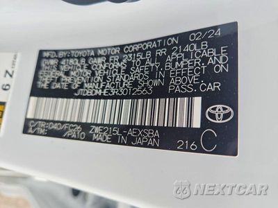 Zdjęcie 12 z 12 samochodu: 2024 TOYOTA COROLLA HYBRID SE VIN:JTDBDMHE3R3012563 - miniatura