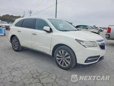 Czwarte zdjęcie samochodu z boku: 2015 ACURA MDX TECHNOLOGY VIN:5FRYD3H45FB012833 - miniatura