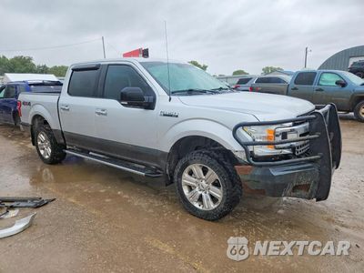 Czwarte zdjęcie samochodu z boku: 2018 FORD F150 SUPERCREW VIN:1FTEW1E54JKE58595 - miniatura