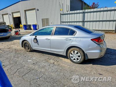 Drugie zdjęcie samochodu z przodu: 2013 HONDA CIVIC LX VIN:19XFB2F55DE014296 - miniatura
