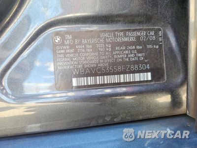 Zdjęcie 12 z 12 samochodu: 2008 BMW 328 I SULEV VIN:WBAVC53558FZ88304 - miniatura