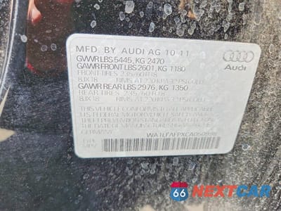 Zdjęcie 12 z 12 samochodu: 2012 AUDI Q5 PREMIUM PLUS VIN:WA1LFAFPXCA050998 - miniatura
