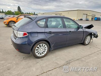Trzecie zdjęcie samochodu z tyłu: 2010 SUBARU IMPREZA 2.5I PREMIUM VIN:JF1GH6B68AH825742 - miniatura