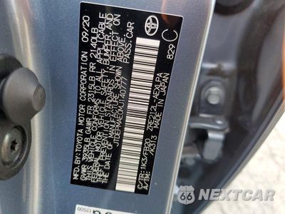 Zdjęcie 12 z 12 samochodu: 2021 TOYOTA COROLLA LE VIN:JTDEPMAE0MJ140777 - miniatura