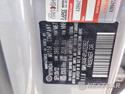Zdjęcie 12 z 12 samochodu: 2023 HYUNDAI ELANTRA N LINE VIN:KMHLR4AF4PU432862 - miniatura