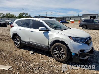 Czwarte zdjęcie samochodu z boku: 2022 HONDA CR-V EX VIN:2HKRW2H58NH656393 - miniatura