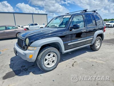 2005 JEEP LIBERTY SPORT 1J8GK48KX5W516496 - główne zdjęcie licytacji z USA - miniatura