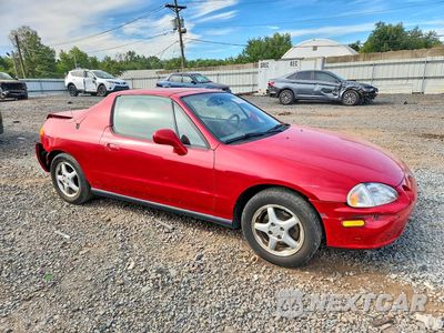 Czwarte zdjęcie samochodu z boku: 1995 HONDA CIVIC DEL SOL VIN:JHMEG2179SS000318 - miniatura