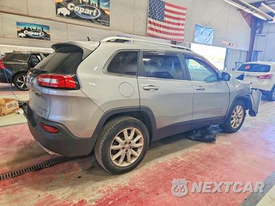 Trzecie zdjęcie samochodu z tyłu: 2015 JEEP CHEROKEE LIMITED VIN:1C4PJMDS6FW758817 - miniatura