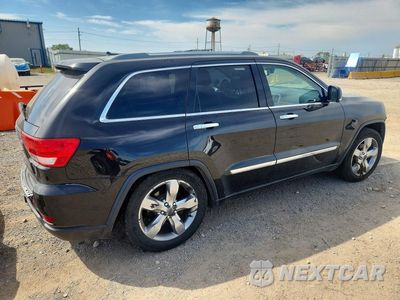 Trzecie zdjęcie samochodu z tyłu: 2013 JEEP GRAND CHEROKEE OVERLAND VIN:1C4RJFCG1DC627035 - miniatura