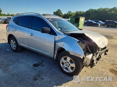 Czwarte zdjęcie samochodu z boku: 2015 NISSAN ROGUE SELECT S VIN:JN8AS5MT7FW671577 - miniatura