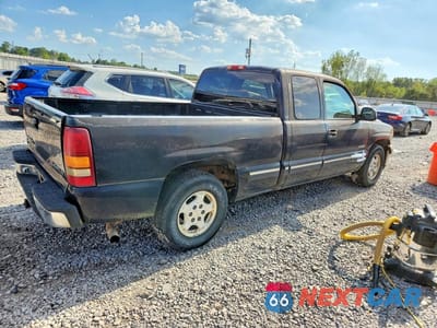 Trzecie zdjęcie samochodu z tyłu: 1999 CHEVROLET SILVERADO C1500 VIN:2GCEC19T6X1128869 - miniatura