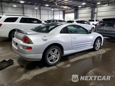 Trzecie zdjęcie samochodu z tyłu: 2003 MITSUBISHI ECLIPSE GTS VIN:4A3AC74H93E005416 - miniatura