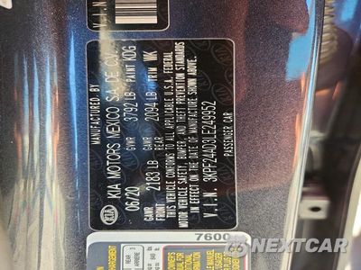 Zdjęcie 12 z 12 samochodu: 2020 KIA FORTE FE VIN:3KPF24AD3LE249952 - miniatura