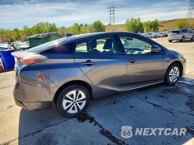 Trzecie zdjęcie samochodu z tyłu: 2017 TOYOTA PRIUS TWO VIN:JTDKBRFU9H3578268 - miniatura