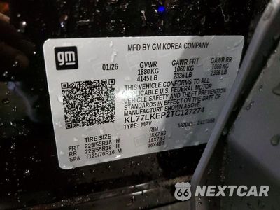 Zdjęcie 12 z 12 samochodu: 2026 CHEVROLET TRAX ACTIV VIN:KL77LKEP2TC127274 - miniatura