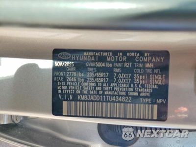 Zdjęcie 14 z 14 samochodu: 2026 HYUNDAI TUCSON BLUE SE VIN:KM8JADD11TU434822 - miniatura