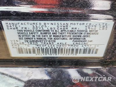 Zdjęcie 12 z 12 samochodu: 2026 NISSAN SENTRA S VIN:3N1AB9BV8TY218728 - miniatura