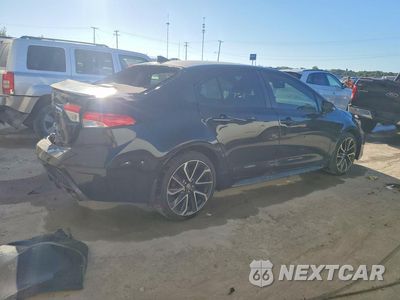 Trzecie zdjęcie samochodu z tyłu: 2022 TOYOTA COROLLA SE VIN:JTDS4MCE3NJ087518 - miniatura
