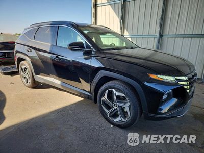 Czwarte zdjęcie samochodu z boku: 2022 HYUNDAI TUCSON LIMITED VIN:5NMJECAE3NH105544 - miniatura