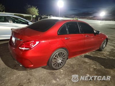 Trzecie zdjęcie samochodu z tyłu: 2017 MERCEDES-BENZ C 300 VIN:55SWF4JB9HU190103 - miniatura