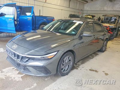2025 HYUNDAI ELANTRA HYBRID BLUE KMHLM4DJ2SU136469 - główne zdjęcie licytacji z USA - miniatura