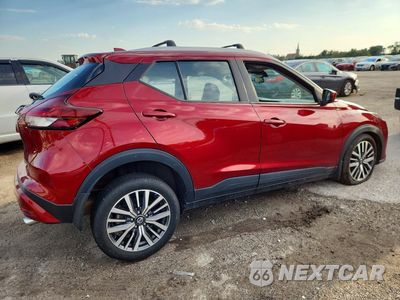 Trzecie zdjęcie samochodu z tyłu: 2021 NISSAN KICKS SV VIN:3N1CP5CV4ML545076 - miniatura