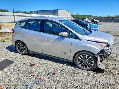 Czwarte zdjęcie samochodu z boku: 2017 FORD C-MAX TITANIUM VIN:1FADP5FU4HL100896 - miniatura